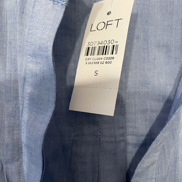 Loft Blue Blouse - Picture 2 of 5